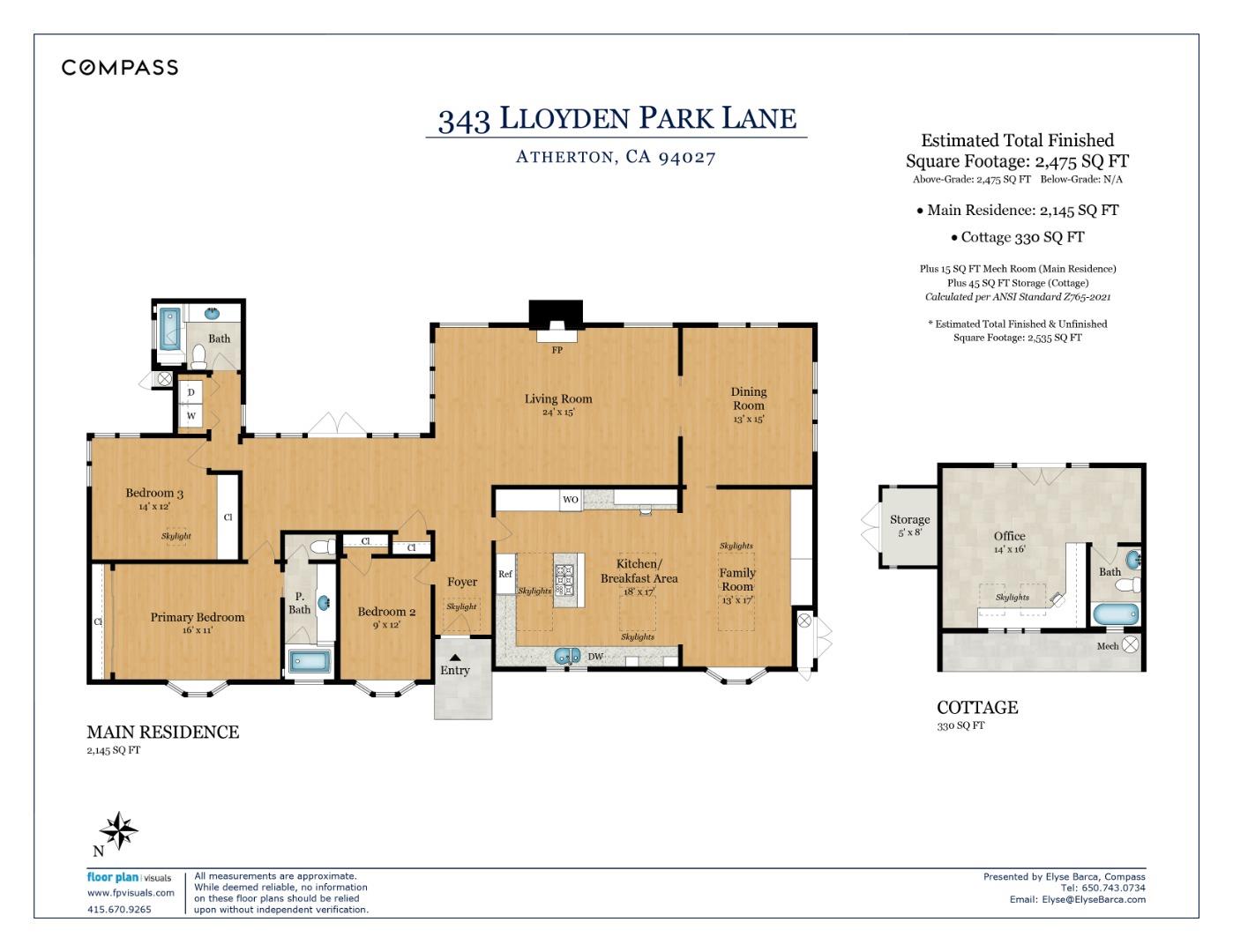 Detail Gallery Image 37 of 37 For 343 Lloyden Park Ln, Atherton,  CA 94027 - 3 Beds | 3 Baths