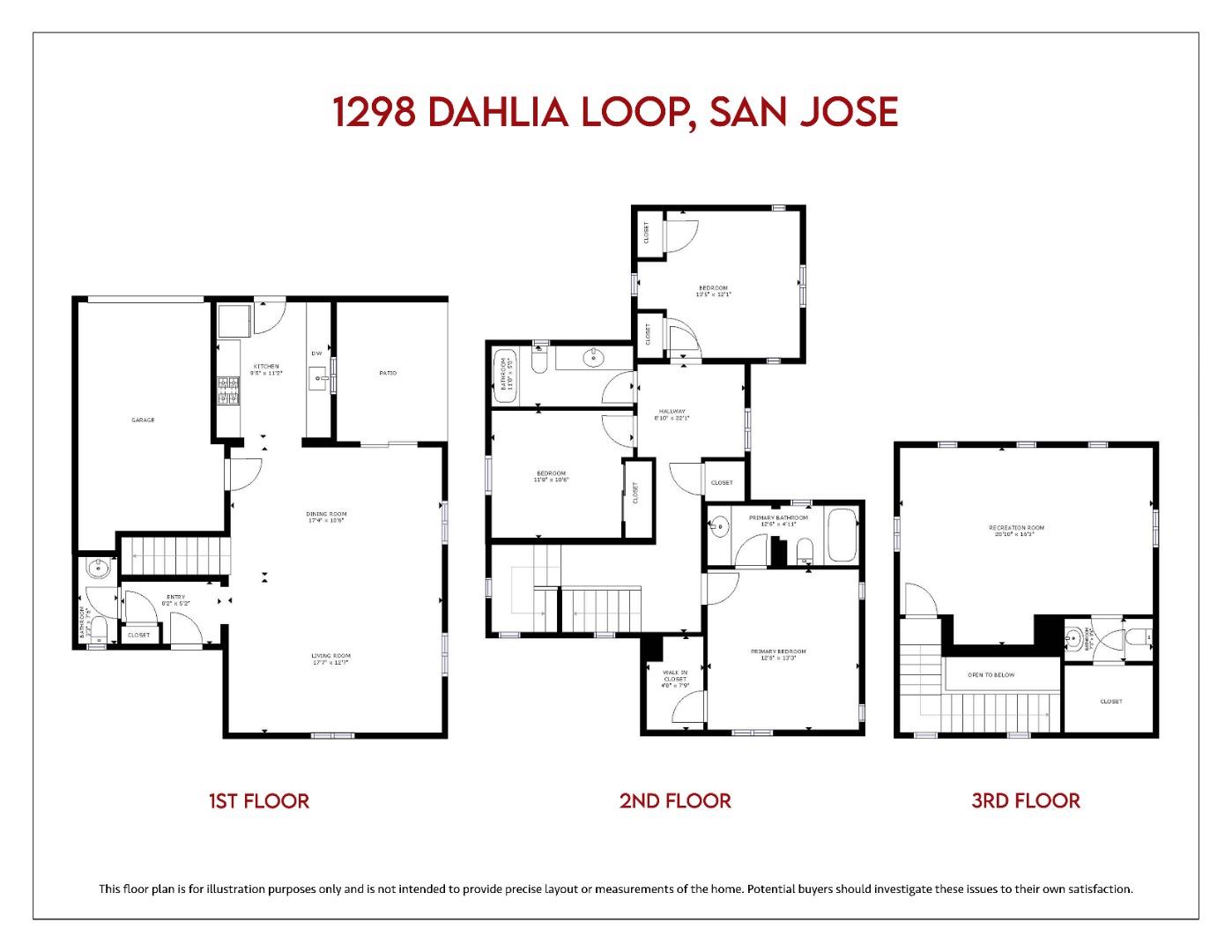 Detail Gallery Image 81 of 89 For 1298 Dahlia Loop, San Jose,  CA 95126 - 3 Beds | 3/2 Baths