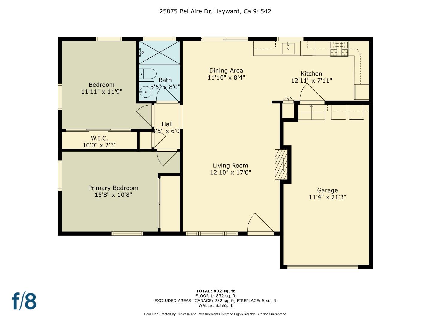 Detail Gallery Image 22 of 22 For 25875 Bel Aire Dr, Hayward,  CA 94542 - 2 Beds | 1 Baths