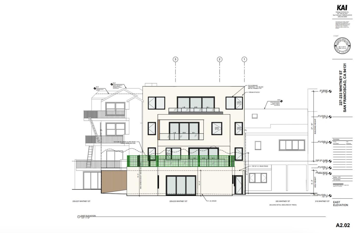 Detail Gallery Image 2 of 7 For 227-233 Whitney St, San Francisco,  CA 94131 - – Beds | – Baths