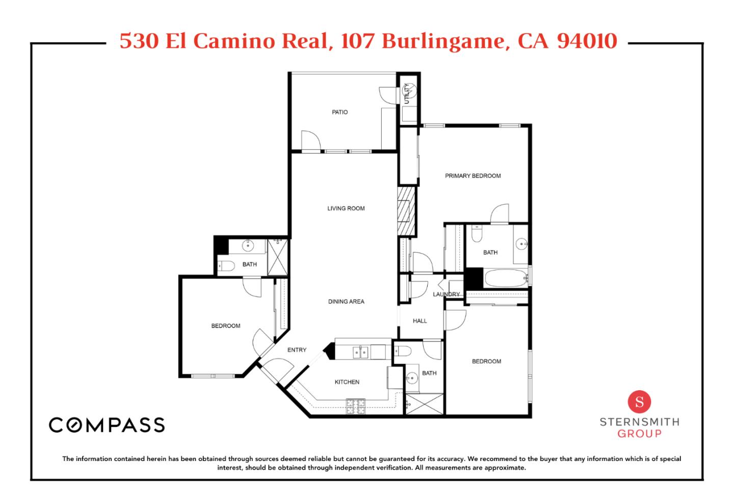 Detail Gallery Image 20 of 20 For 530 El Camino Real #107,  Burlingame,  CA 94010 - 3 Beds | 3 Baths