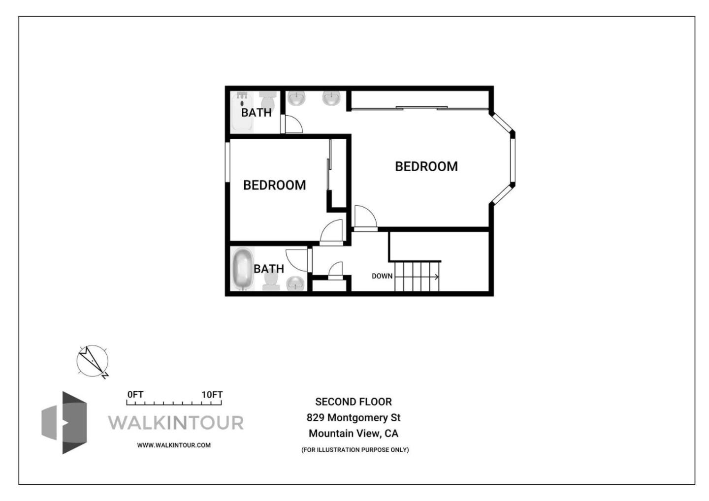 Detail Gallery Image 36 of 36 For 829 Montgomery St, Mountain View,  CA 94041 - 2 Beds | 2/1 Baths