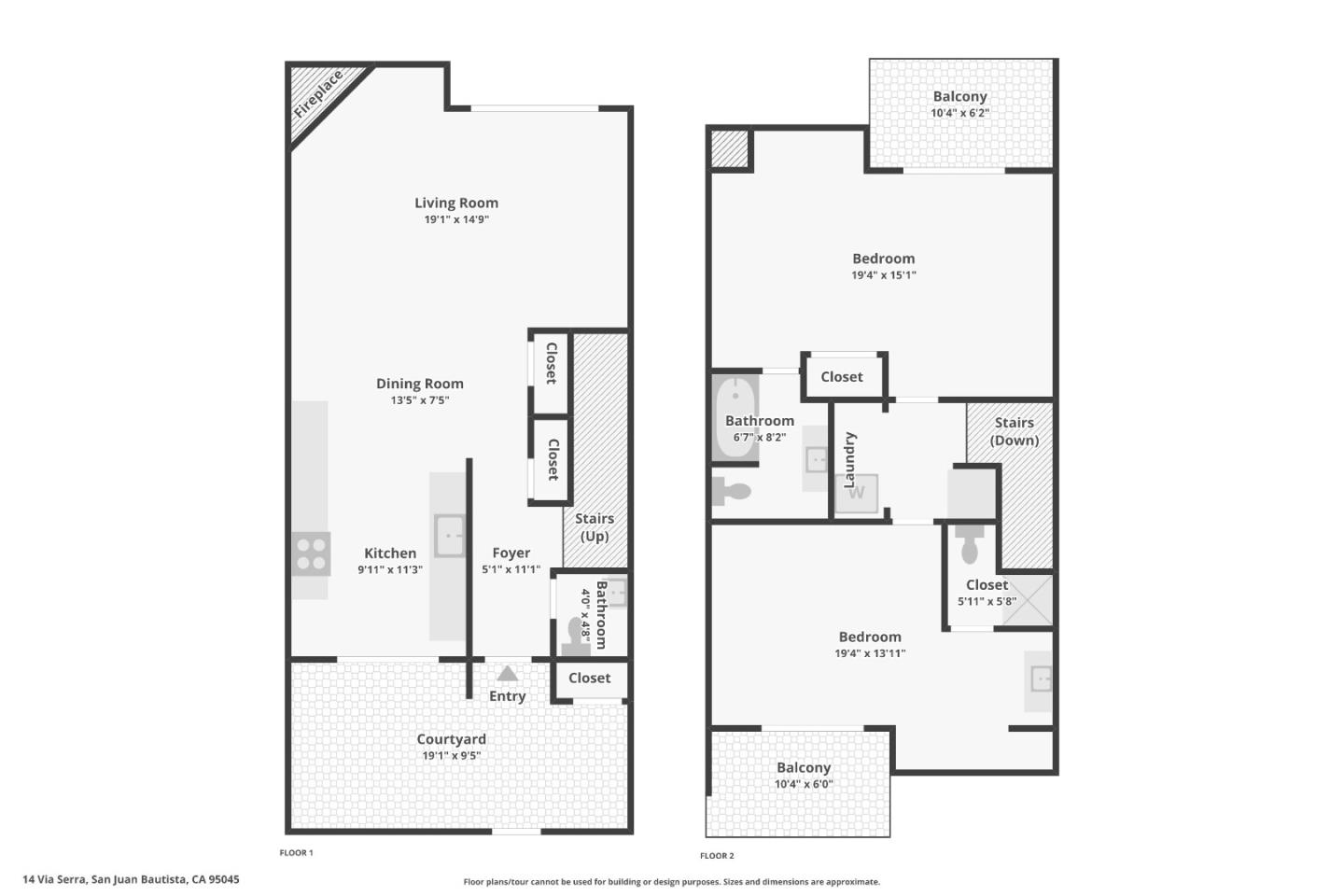 Detail Gallery Image 40 of 40 For 14 via Serra, San Juan Bautista,  CA 95045 - 2 Beds | 2/1 Baths
