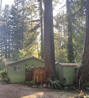 Detail Gallery Image 3 of 26 For 13550 Bear Creek Rd #18,  Boulder Creek,  CA 95006 - 2 Beds | 1 Baths