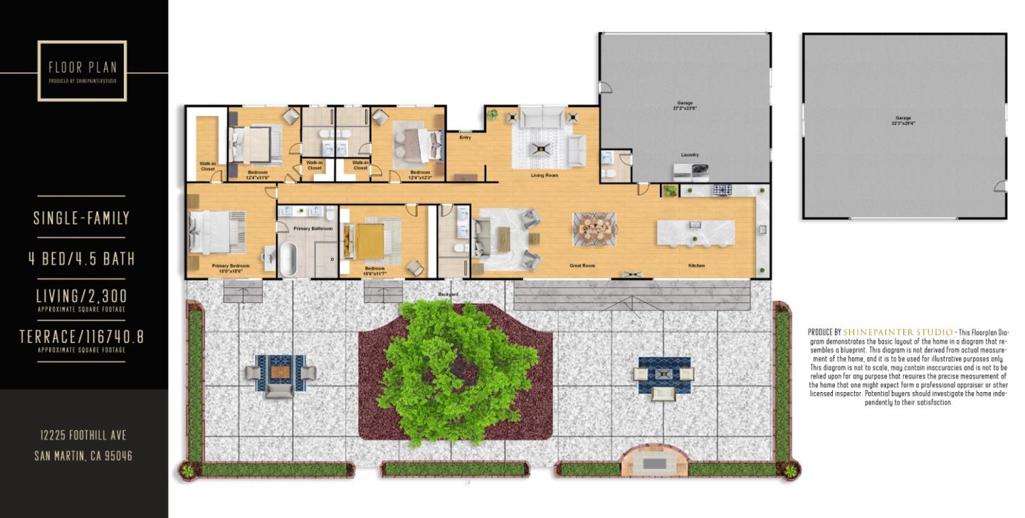 Detail Gallery Image 47 of 47 For 12225 Foothill Ave, San Martin,  CA 95046 - 4 Beds | 4/1 Baths