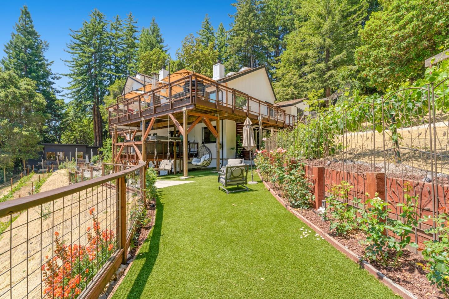 Detail Gallery Image 70 of 87 For 55 Hidden Meadow Ln, Scotts Valley,  CA 95066 - 5 Beds | 3 Baths