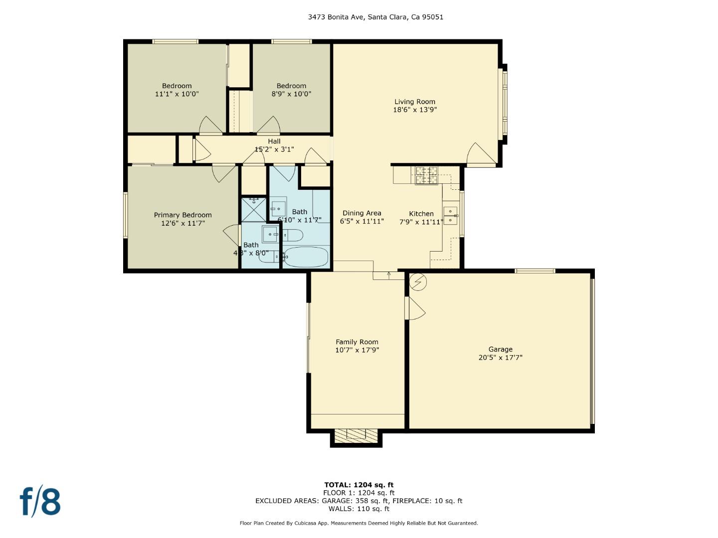 Detail Gallery Image 5 of 38 For 3473 Bonita Ct, Santa Clara,  CA 95051 - 3 Beds | 2 Baths