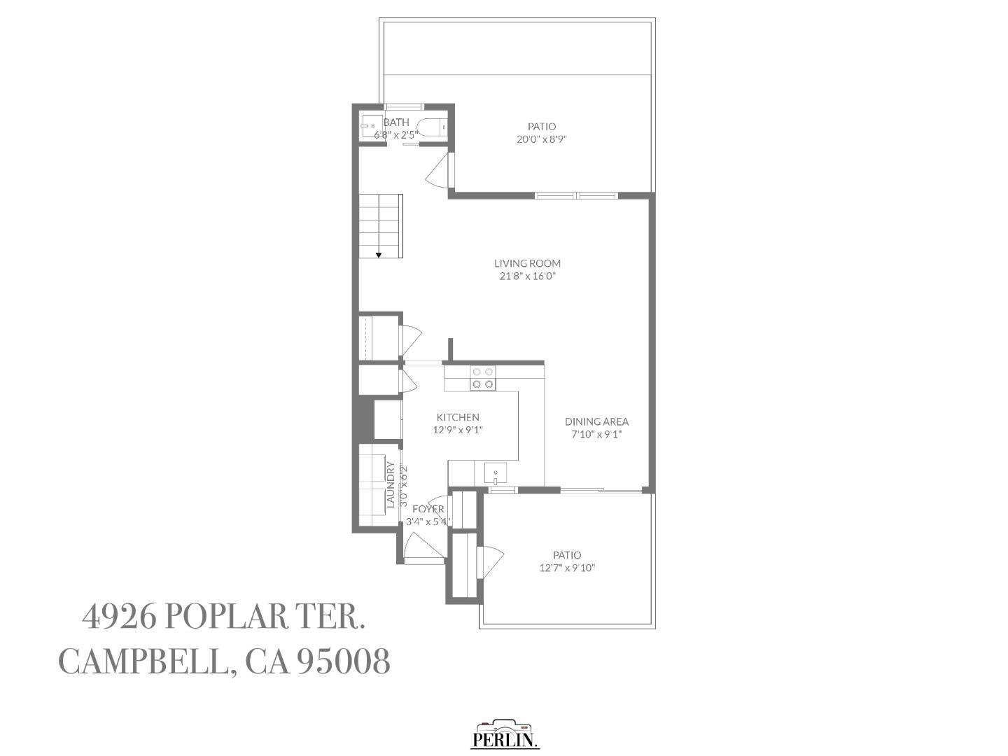 Detail Gallery Image 43 of 44 For 4926 Poplar Terrace, Campbell,  CA 95008 - 3 Beds | 1/1 Baths