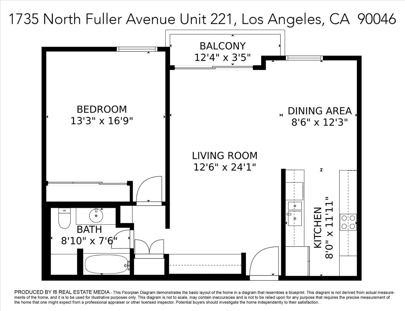Detail Gallery Image 35 of 35 For 1735 N Fuller Ave #221,  Los Angeles,  CA 90046 - 1 Beds | 1 Baths