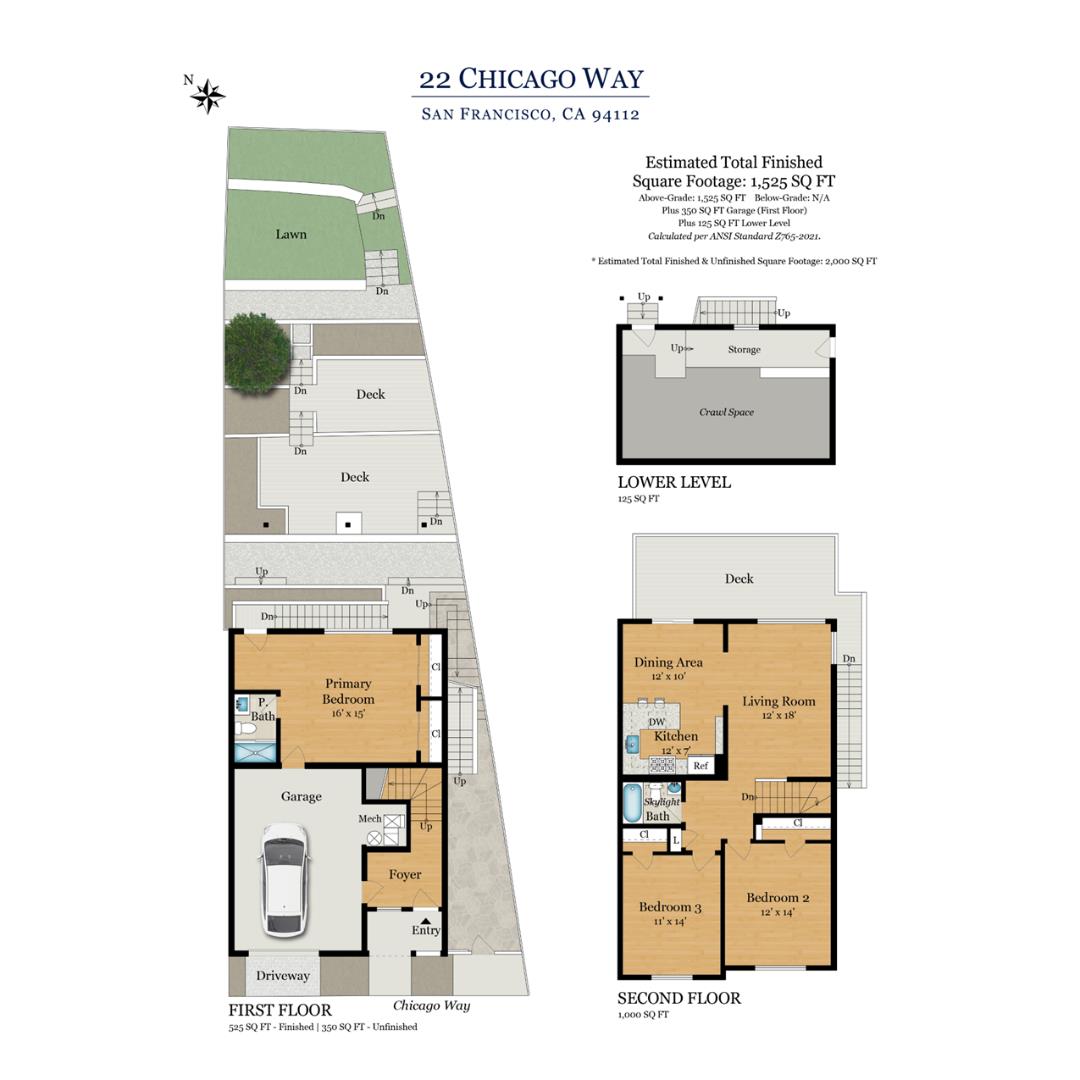 Detail Gallery Image 117 of 130 For 22 Chicago Way, San Francisco,  CA 94112 - 3 Beds | 2 Baths