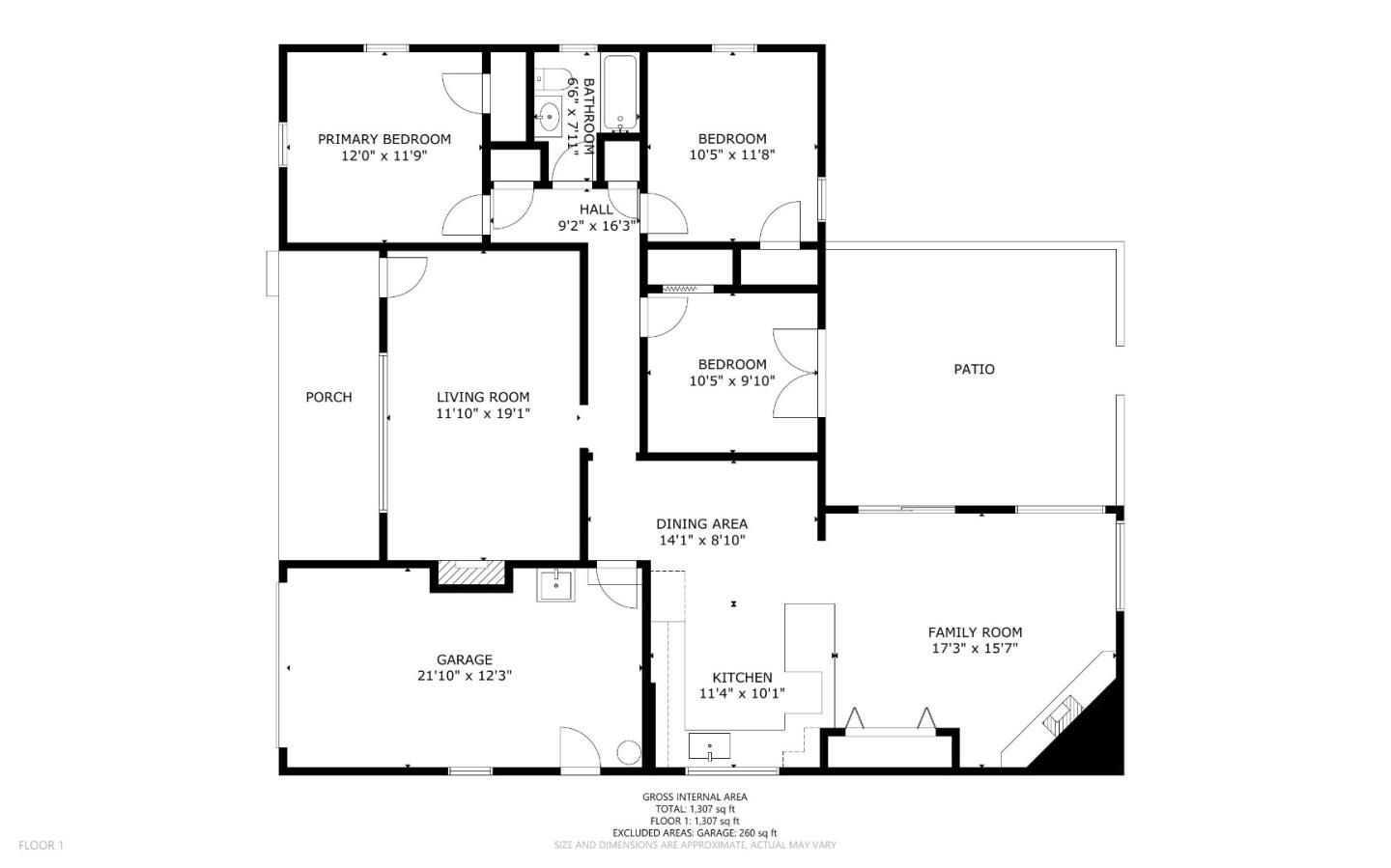 Detail Gallery Image 30 of 49 For 3612 Los Flores Ave, Concord,  CA 94519 - 3 Beds | 1 Baths