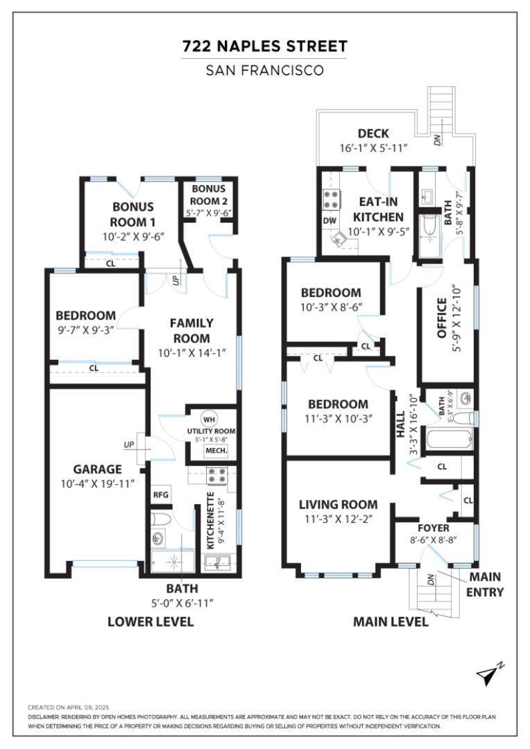 Detail Gallery Image 33 of 33 For 722 Naples St, San Francisco,  CA 94112 - 3 Beds | 2 Baths