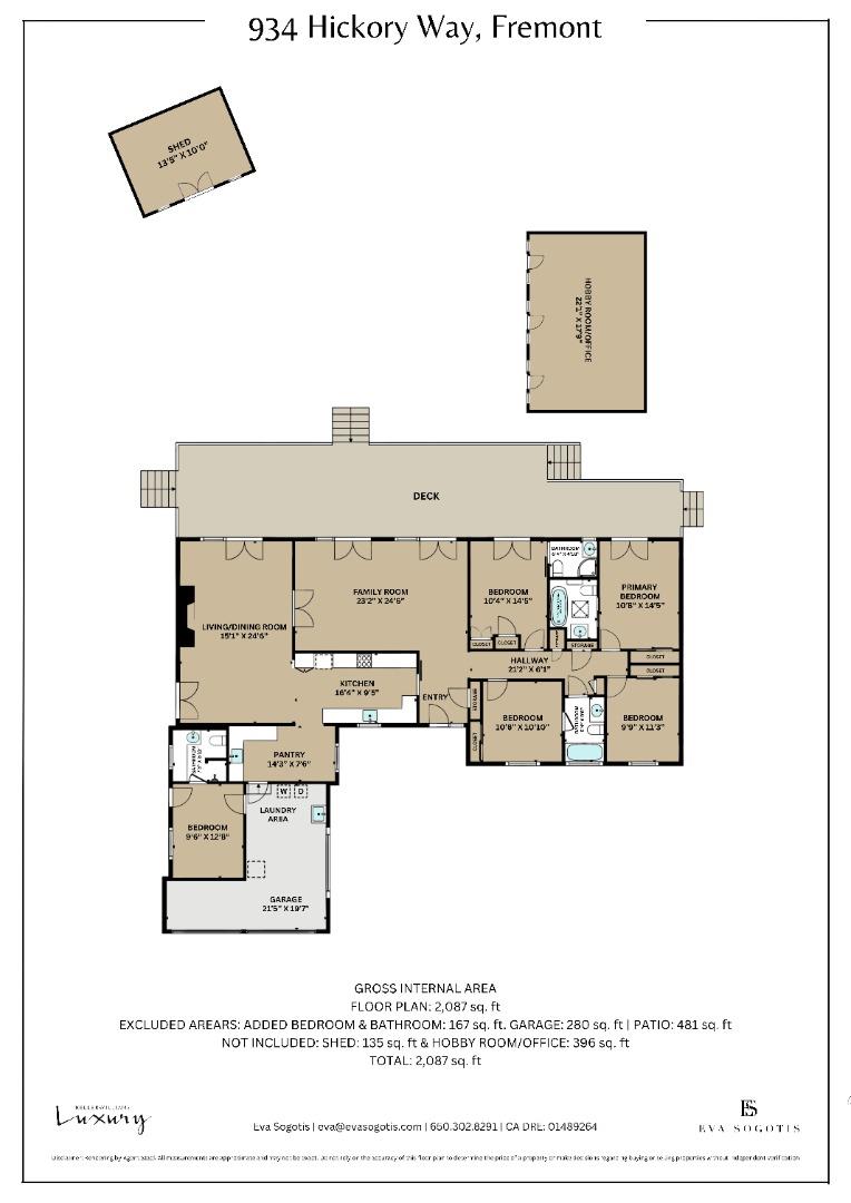 Detail Gallery Image 106 of 106 For 934 Hickory Way, Fremont,  CA 94536 - 4 Beds | 4 Baths