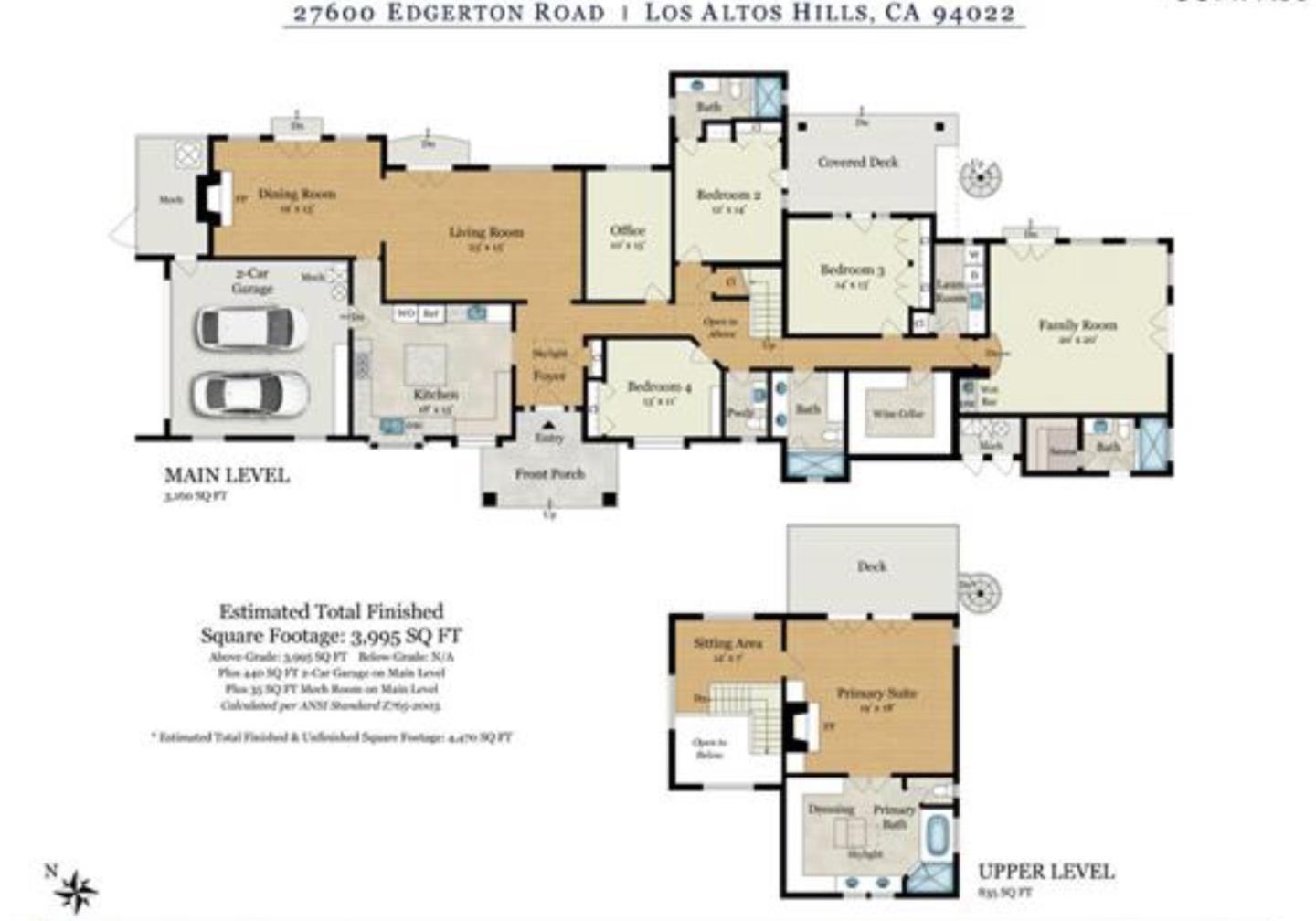 Detail Gallery Image 120 of 120 For 27600 Edgerton Rd, Los Altos Hills,  CA 94022 - 4 Beds | 4/1 Baths