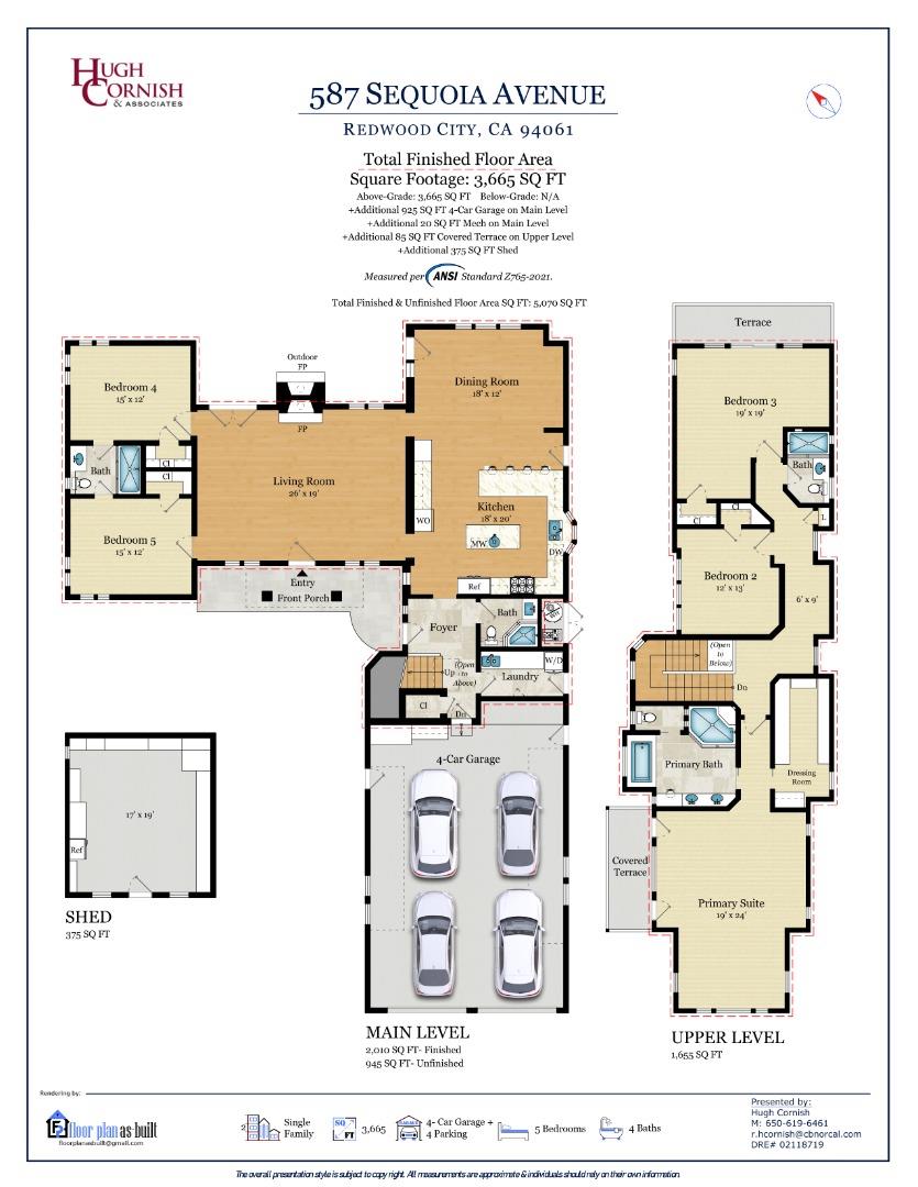 Detail Gallery Image 39 of 40 For 587 Sequoia Ave, Redwood City,  CA 94061 - 5 Beds | 4 Baths