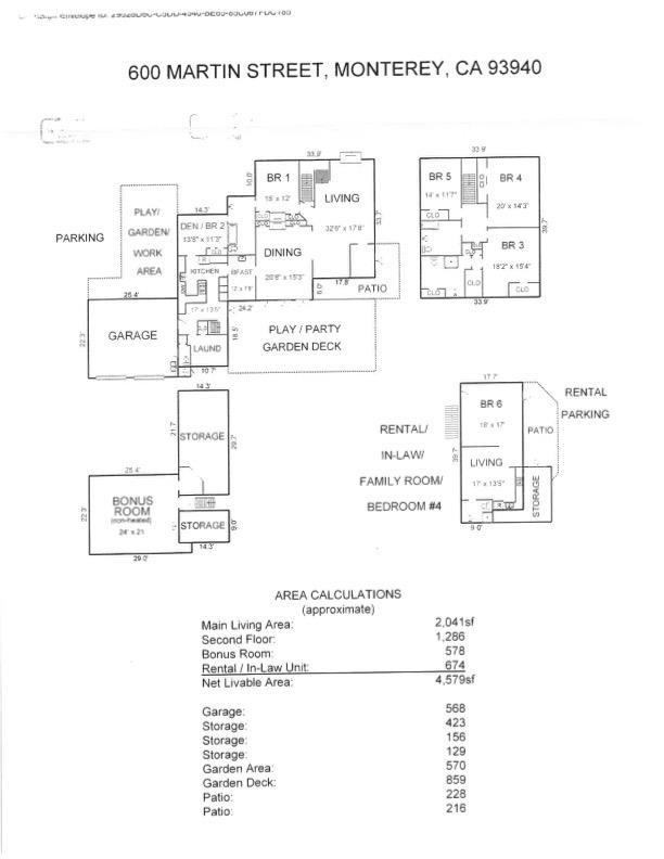 Detail Gallery Image 46 of 46 For 600 Martin St, Monterey,  CA 93940 - 6 Beds | 4/1 Baths