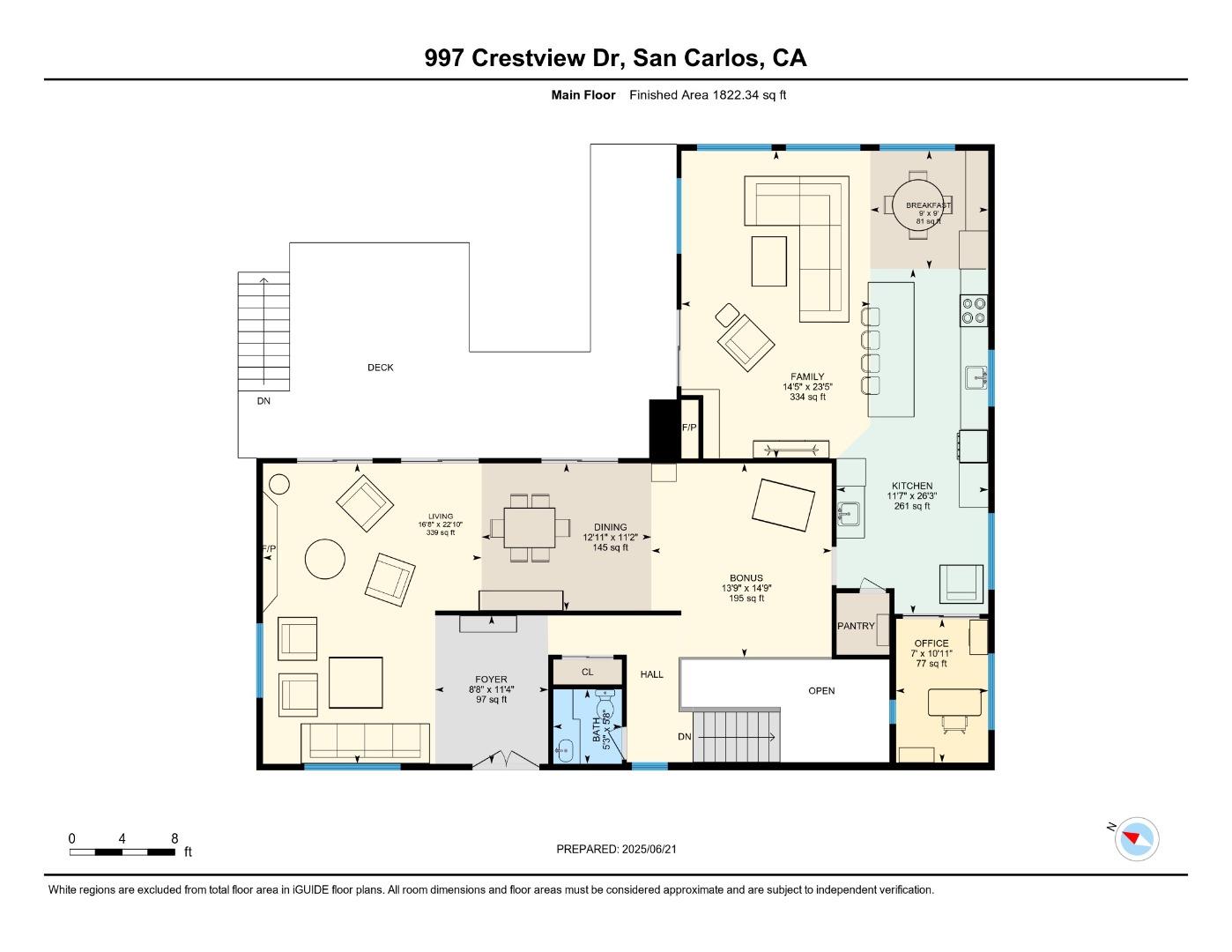 Detail Gallery Image 33 of 34 For 997 Crestview Dr, San Carlos,  CA 94070 - 4 Beds | 2/1 Baths