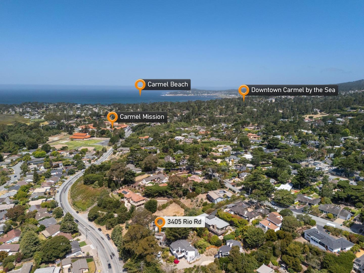 Detail Gallery Image 5 of 40 For 3405 Rio Rd, Carmel,  CA 93923 - 2 Beds | 2/1 Baths