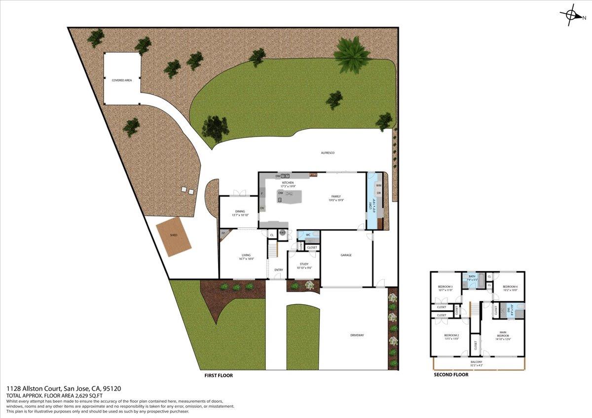 Detail Gallery Image 34 of 35 For 1128 Allston Ct, San Jose,  CA 95120 - 5 Beds | 2/1 Baths