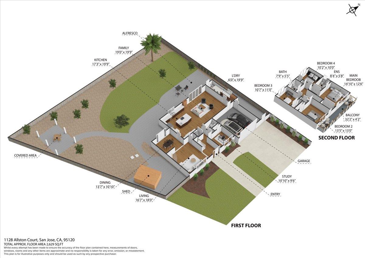Detail Gallery Image 35 of 35 For 1128 Allston Ct, San Jose,  CA 95120 - 5 Beds | 2/1 Baths