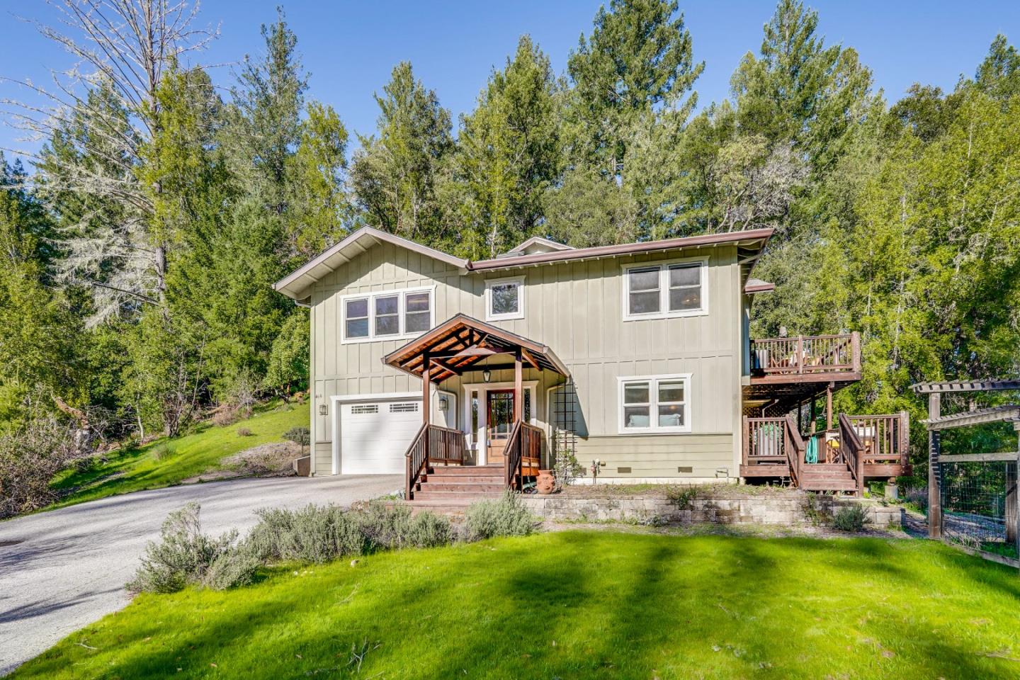 Detail Gallery Image 2 of 56 For 414 Bar King Rd, Boulder Creek,  CA 95006 - 4 Beds | 3 Baths
