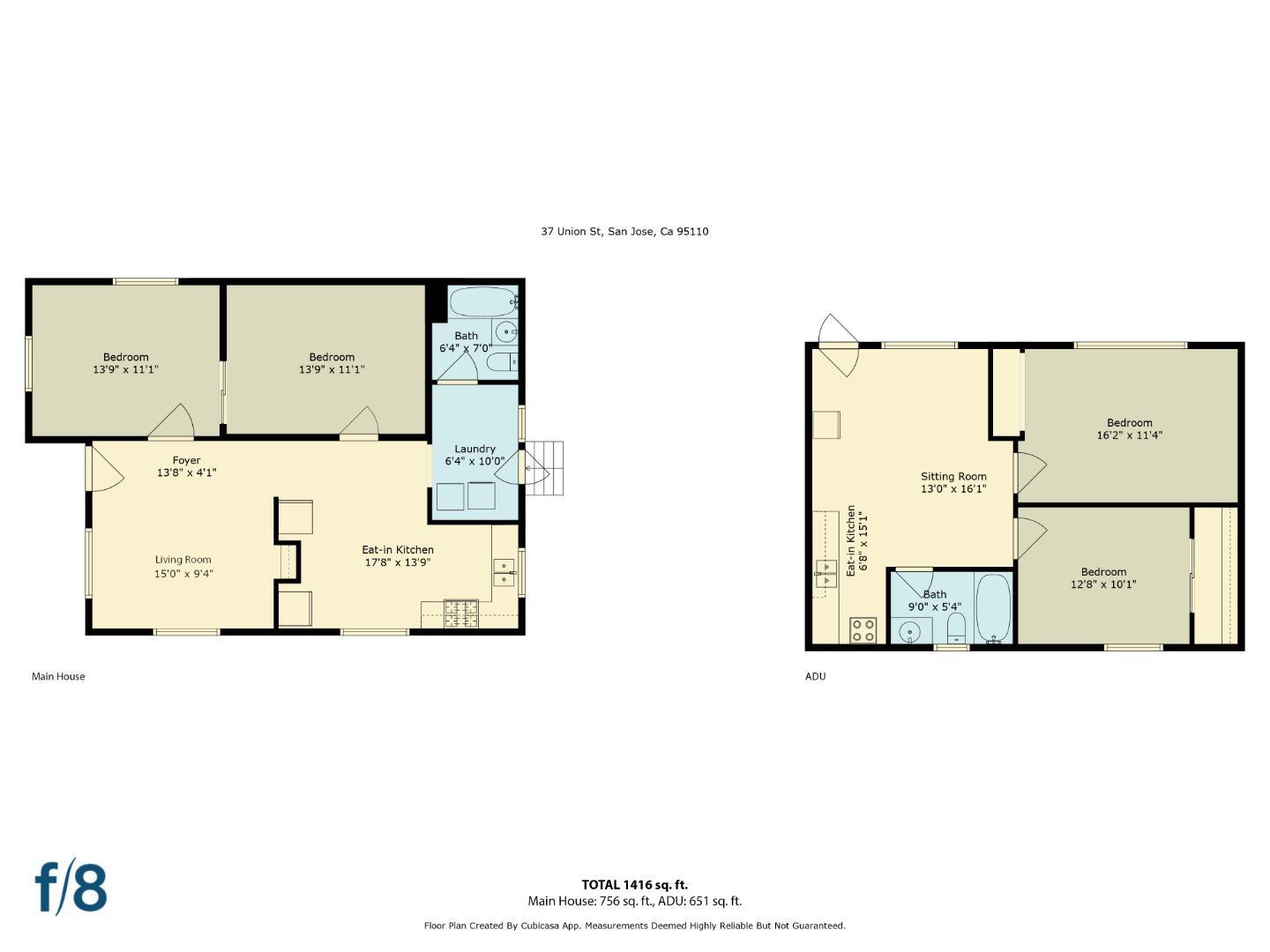 Detail Gallery Image 28 of 28 For 37 Union St, San Jose,  CA 95110 - – Beds | – Baths