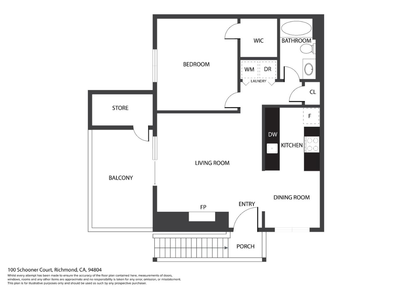 Detail Gallery Image 52 of 52 For 100 Schooner Ct, Richmond,  CA 94804 - 1 Beds | 1 Baths