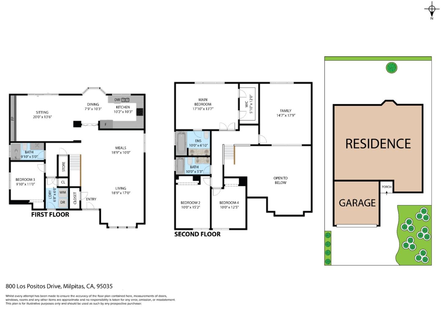 Detail Gallery Image 36 of 38 For 800 Los Positos Dr, Milpitas,  CA 95035 - 4 Beds | 3 Baths