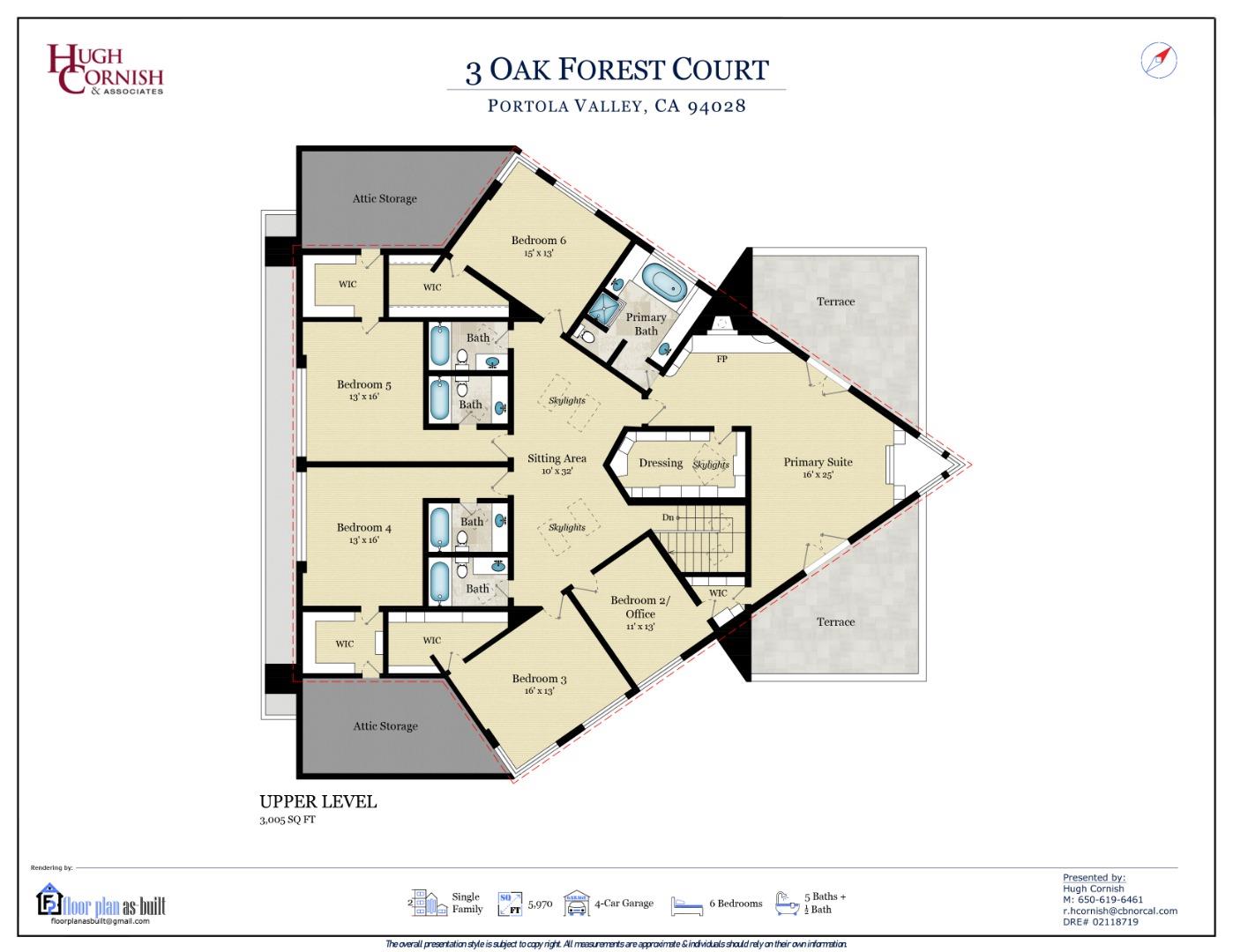 Detail Gallery Image 58 of 59 For 3 Oak Forest Ct, Portola Valley,  CA 94028 - 6 Beds | 5/1 Baths