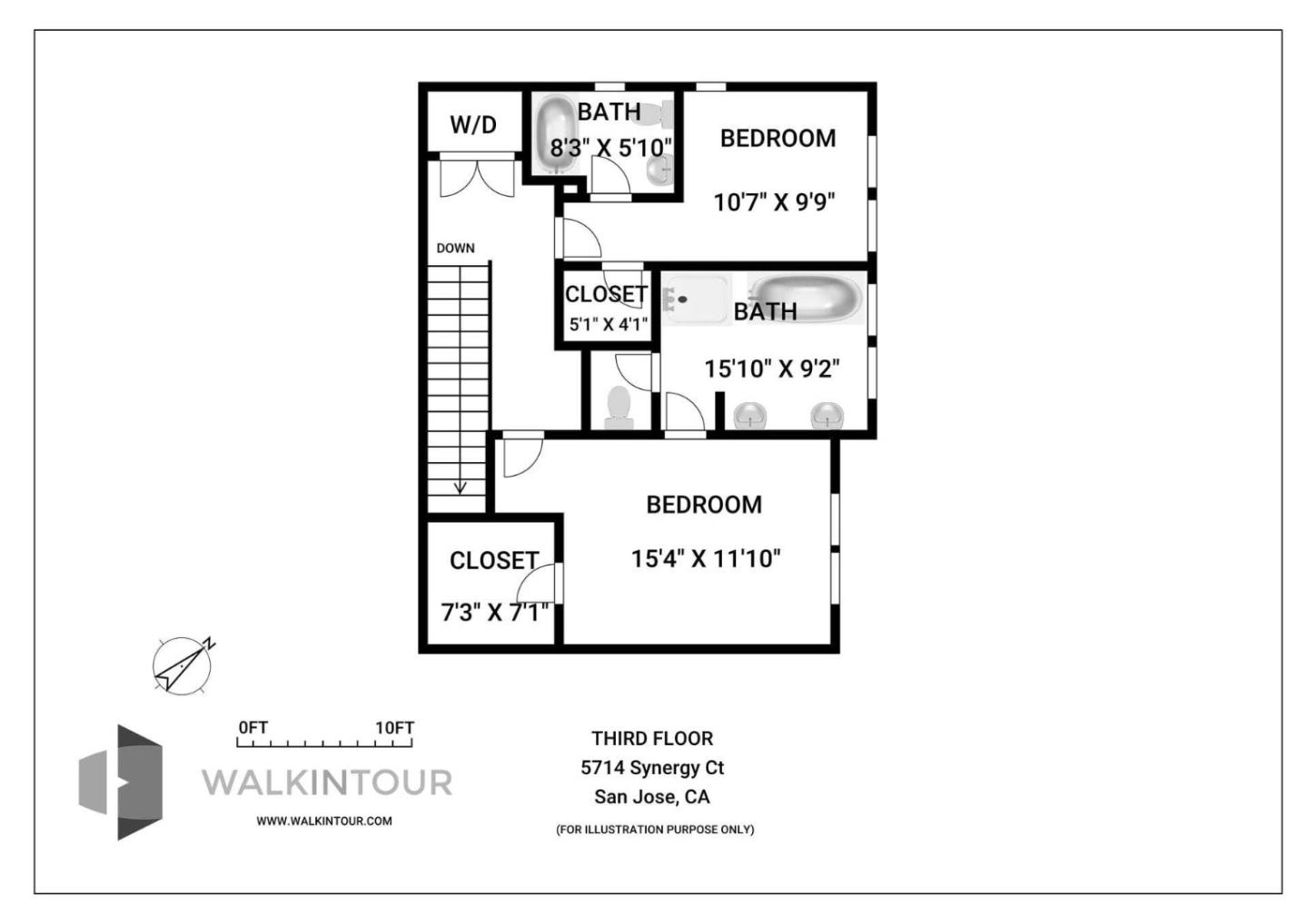 Detail Gallery Image 36 of 36 For 5714 Synergy Ct, San Jose,  CA 95119 - 2 Beds | 2/1 Baths