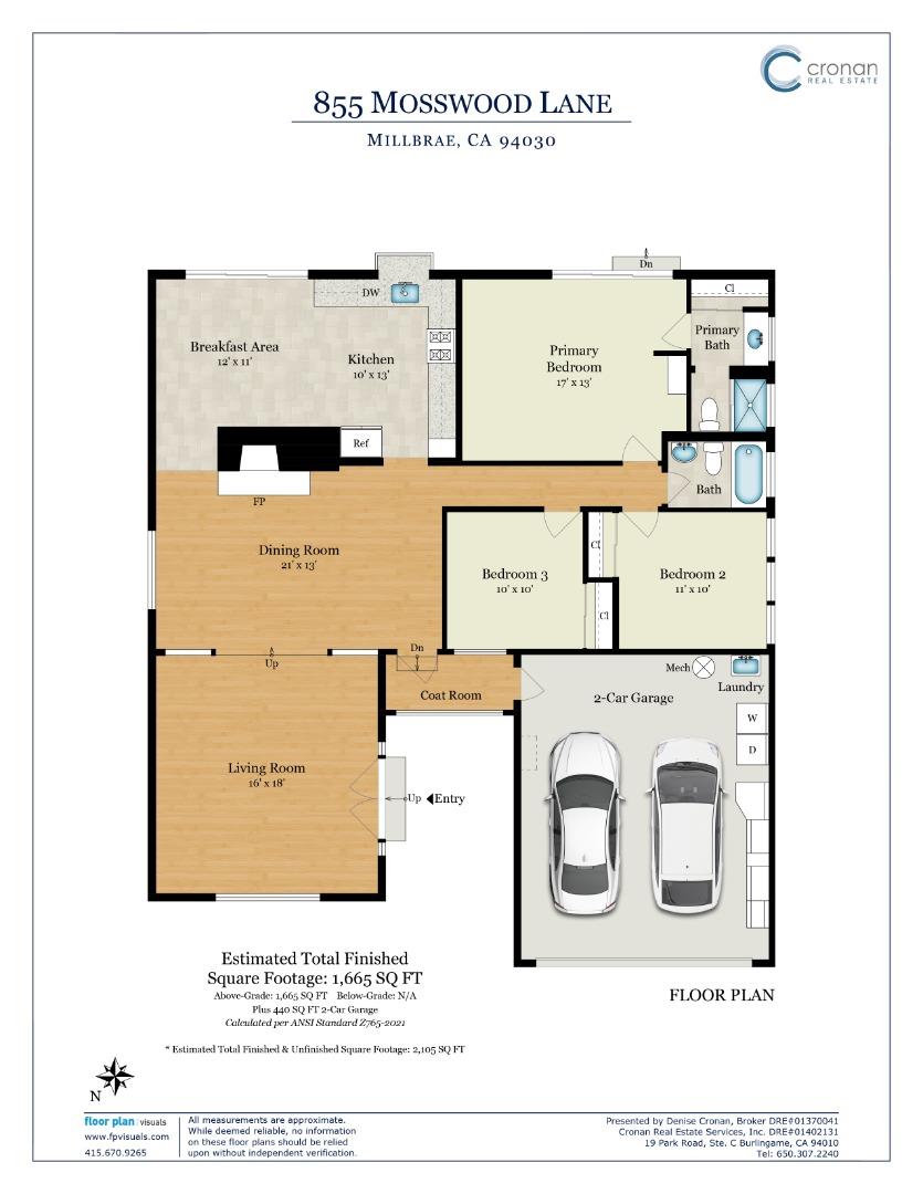 Detail Gallery Image 22 of 39 For 855 Mosswood Ln, Millbrae,  CA 94030 - 3 Beds | 2 Baths