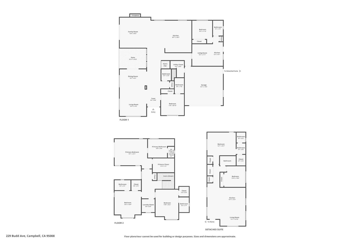 Detail Gallery Image 49 of 52 For 229 Budd Ave, Campbell,  CA 95008 - 7 Beds | 7/1 Baths