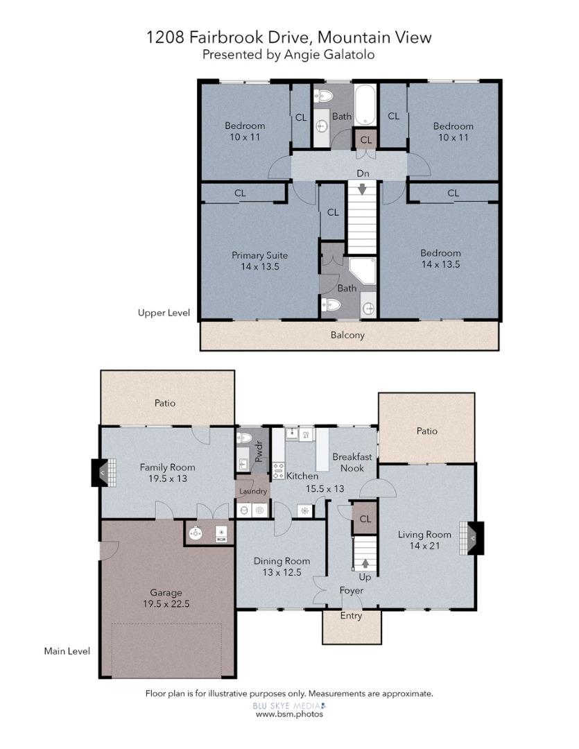 Detail Gallery Image 6 of 6 For 1208 Fairbrook Dr, Mountain View,  CA 94040 - 4 Beds | 2/1 Baths