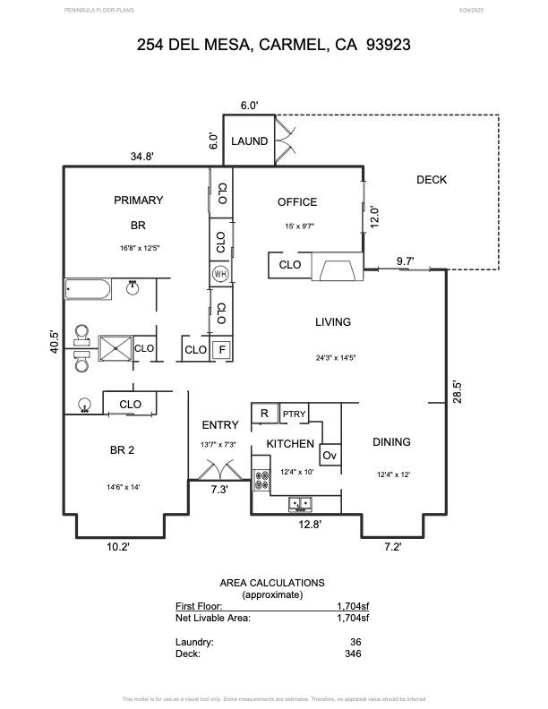 Detail Gallery Image 36 of 36 For 254 Del Mesa, Carmel,  CA 93923 - 2 Beds | 2 Baths