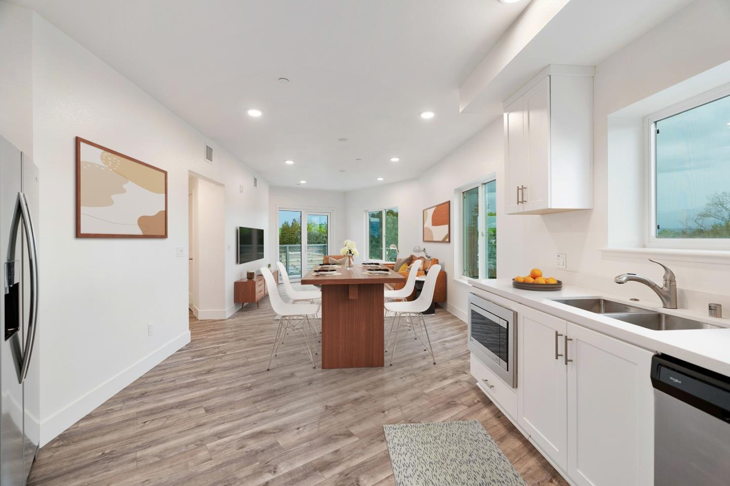 Detail Gallery Image 3 of 16 For 1853 Almaden Rd #408,  San Jose,  CA 95125 - 2 Beds | 2 Baths