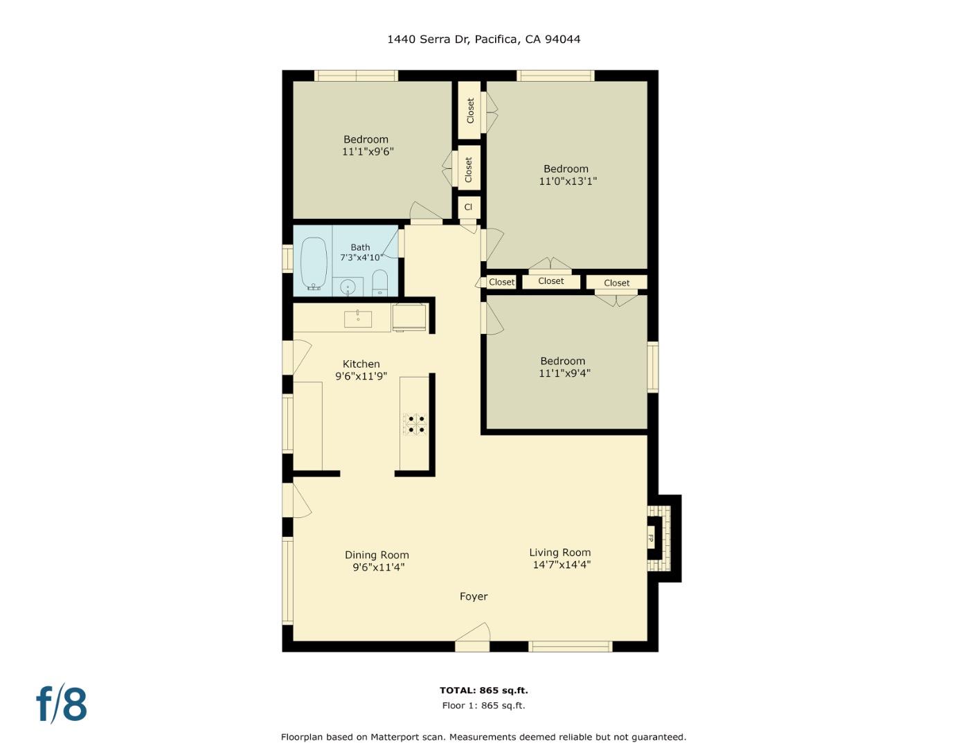 Detail Gallery Image 64 of 64 For 1440 Serra Dr, Pacifica,  CA 94044 - 3 Beds | 1 Baths