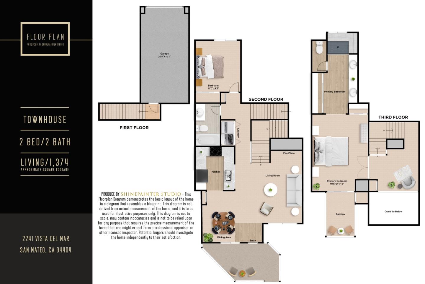Detail Gallery Image 39 of 39 For 2241 Vista Del Mar, San Mateo,  CA 94404 - 2 Beds | 2 Baths