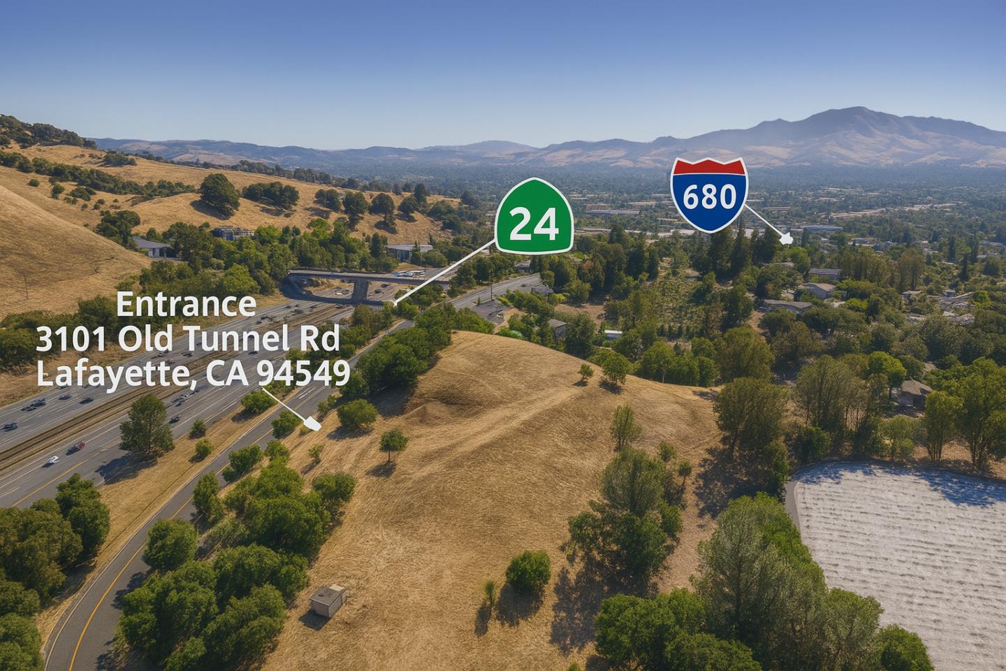 Detail Gallery Image 2 of 15 For 3101 Old Tunnel Rd, Lafayette,  CA 94549 - – Beds | – Baths