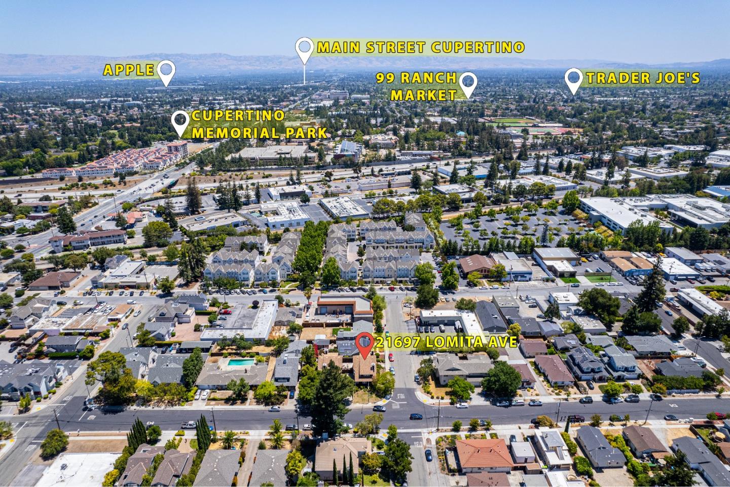 Detail Gallery Image 40 of 43 For 21697 Lomita Ave, Cupertino,  CA 95014 - 2 Beds | 2/1 Baths