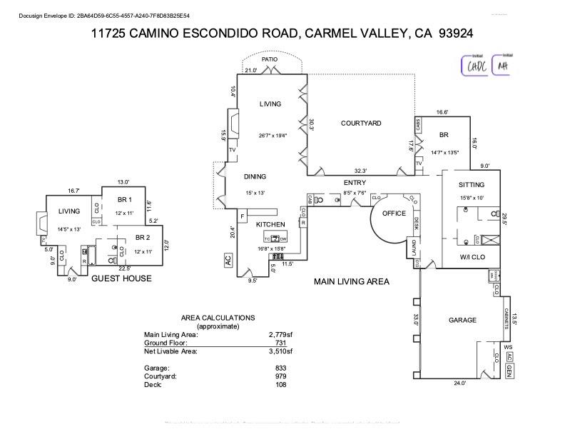 Detail Gallery Image 54 of 54 For 11725 Camino Escondido Rd, Carmel Valley,  CA 93924 - 3 Beds | 2/1 Baths