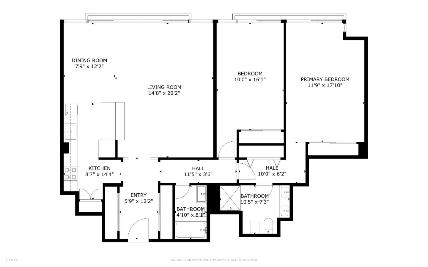 Detail Gallery Image 6 of 42 For 1555 Lakeside Dr #184,  Oakland,  CA 94612 - 2 Beds | 2 Baths