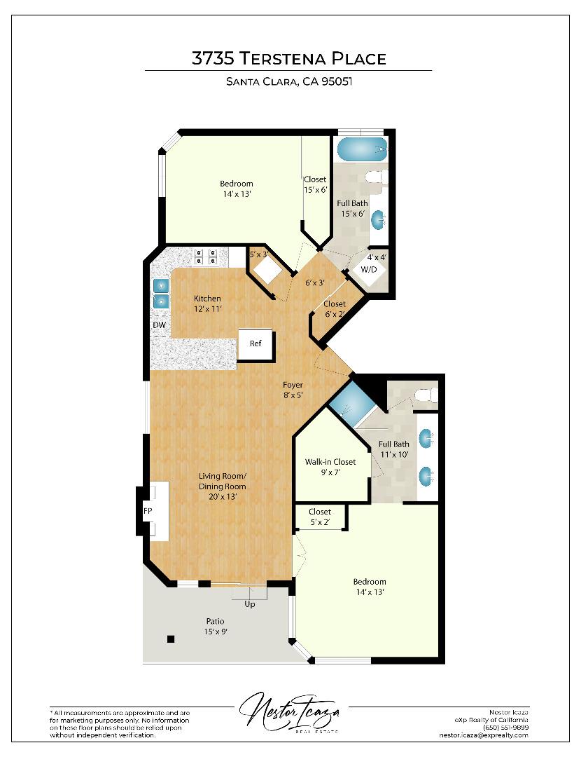 Detail Gallery Image 42 of 42 For 3735 Terstena Pl #152,  Santa Clara,  CA 95051 - 2 Beds | 2 Baths