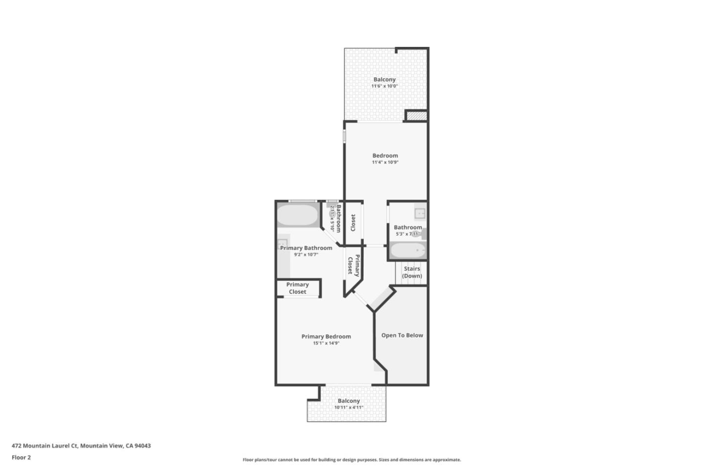 Detail Gallery Image 15 of 60 For 472 Mountain Laurel Ct, Mountain View,  CA 94043 - 2 Beds | 2/1 Baths