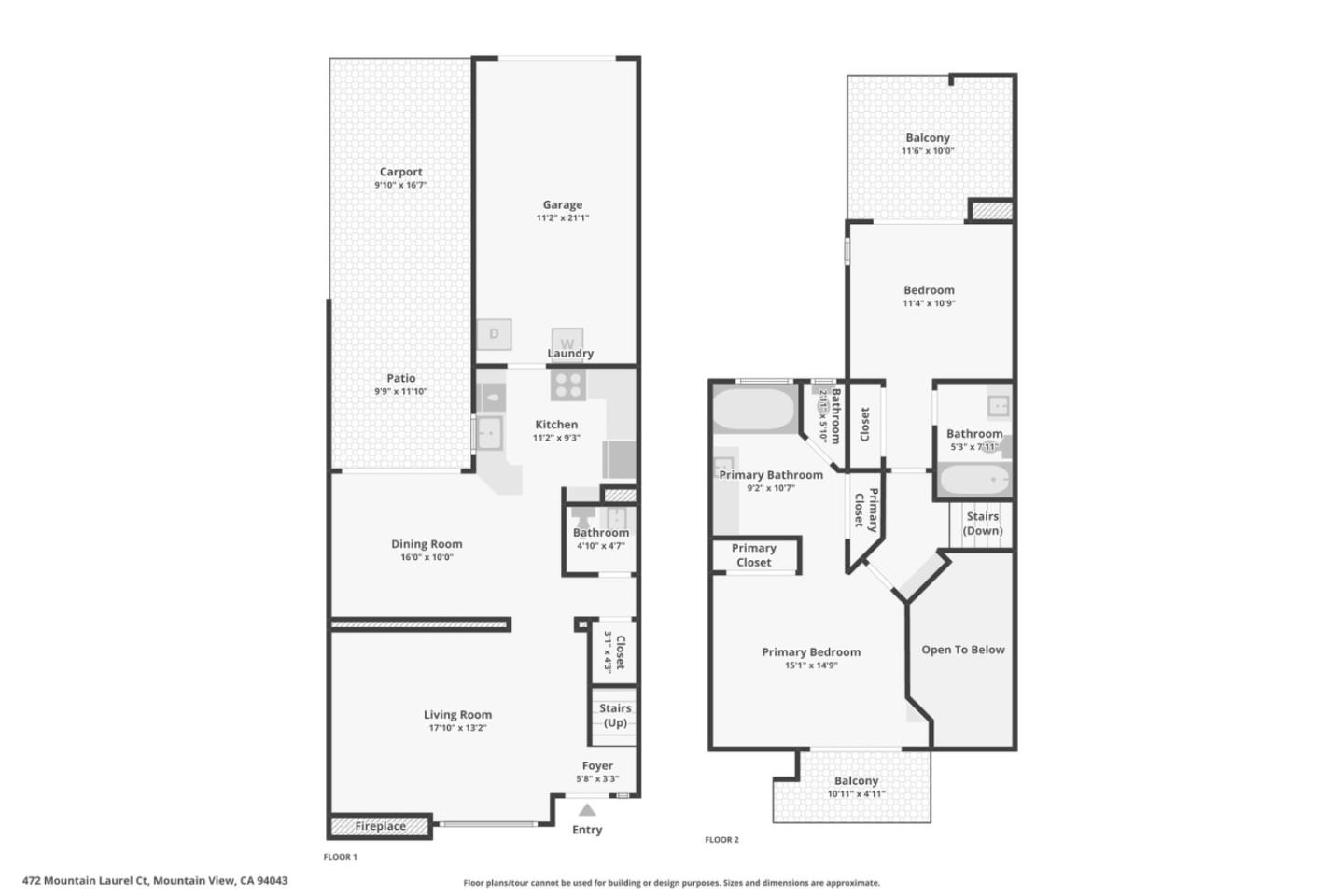 Detail Gallery Image 57 of 60 For 472 Mountain Laurel Ct, Mountain View,  CA 94043 - 2 Beds | 2/1 Baths