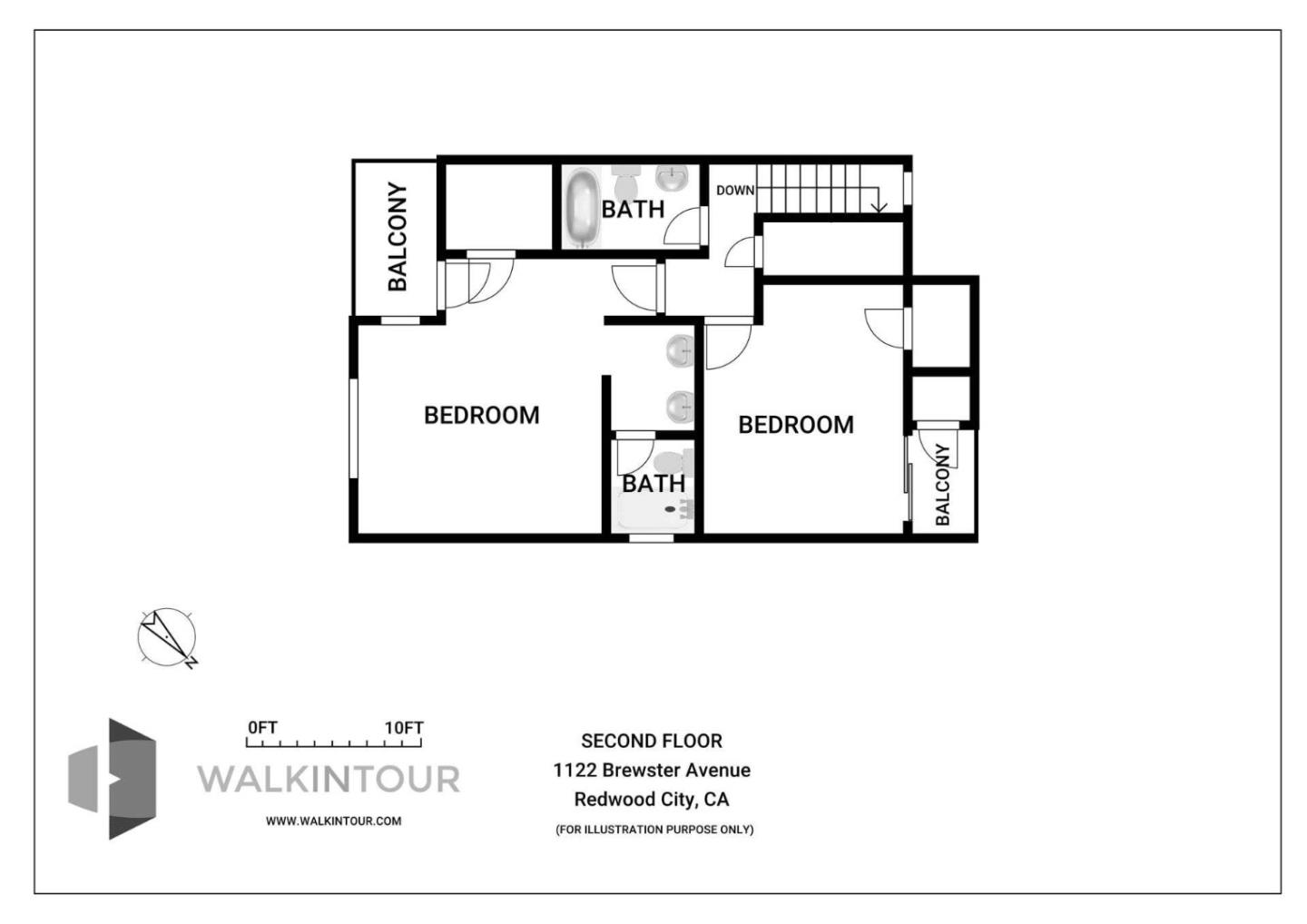 Detail Gallery Image 40 of 40 For 1122 Brewster Ave, Redwood City,  CA 94062 - 2 Beds | 2/1 Baths
