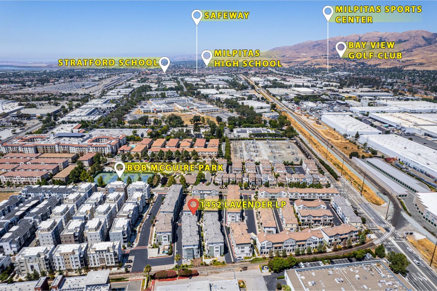 Detail Gallery Image 64 of 66 For 1452 Lavender Loop, Milpitas,  CA 95035 - 3 Beds | 2/1 Baths
