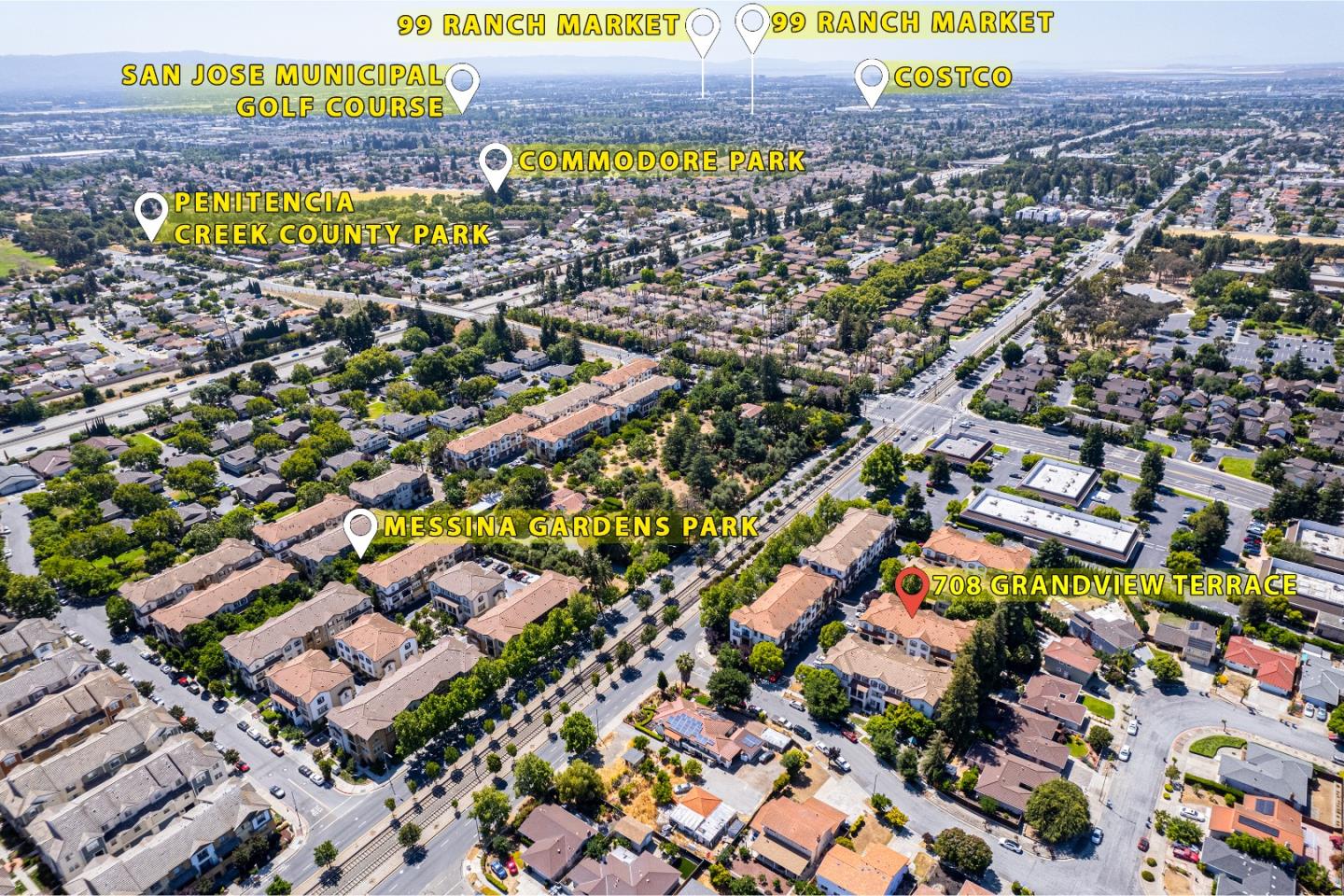 Detail Gallery Image 49 of 51 For 708 Grandview Ter, San Jose,  CA 95133 - 3 Beds | 3 Baths