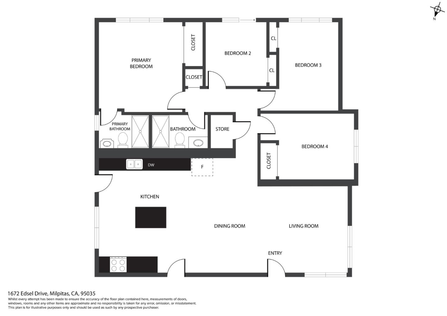 Detail Gallery Image 31 of 31 For 1672 Edsel Dr, Milpitas,  CA 95035 - 3 Beds | 2 Baths