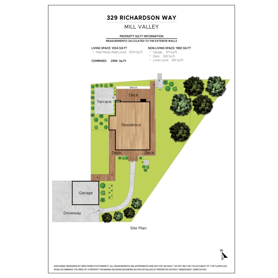 Detail Gallery Image 7 of 122 For 329 Richardson Way, Mill Valley,  CA 94941 - 2 Beds | 2 Baths