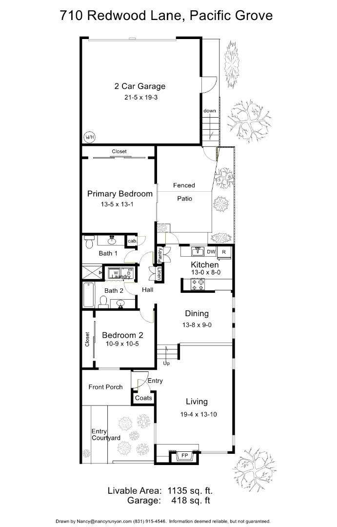 Detail Gallery Image 23 of 23 For 710 Redwood Ln, Pacific Grove,  CA 93950 - 2 Beds | 2 Baths